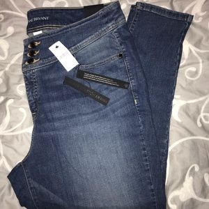 Lane Bryant High Rise Skinny Ankle Jeans